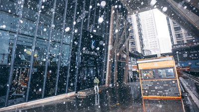 寒潮來襲！青海多地迎來今冬首場降雪